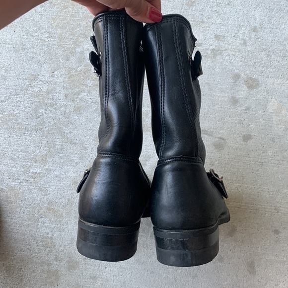 Harley Davidson Leather Riding Boots - Picture 8 of 13